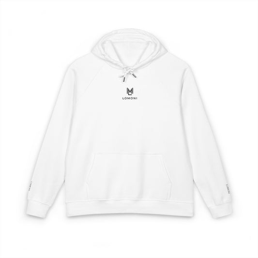 Minimalist Embroidered Eco Hoodie – Small Chest Logo