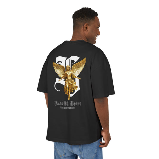 LOMONI "Pure of Heart" Ultra-Heavy 300GSM Boxy Oversized Tee