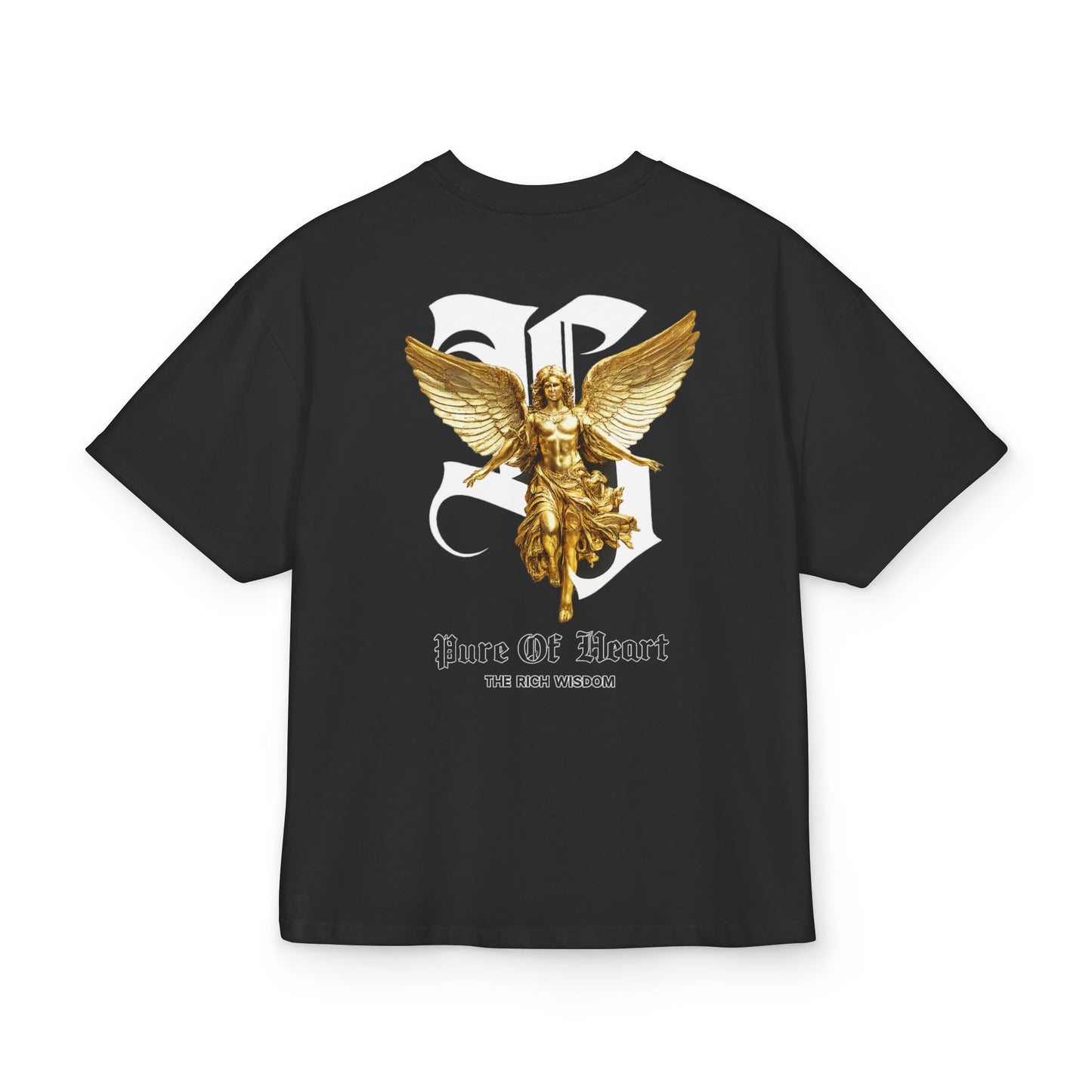 LOMONI "Pure of Heart" Ultra-Heavy 300GSM Boxy Oversized Tee
