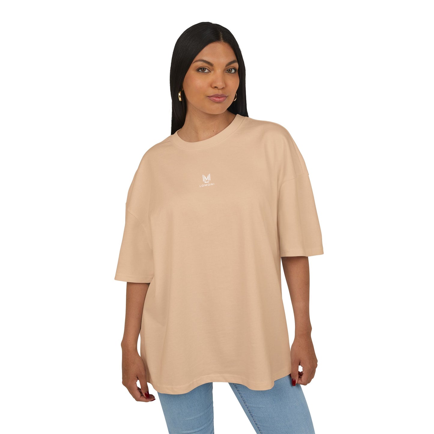 LOMONI "Pure of Heart" Ultra-Heavy 300GSM Boxy Oversized Tee