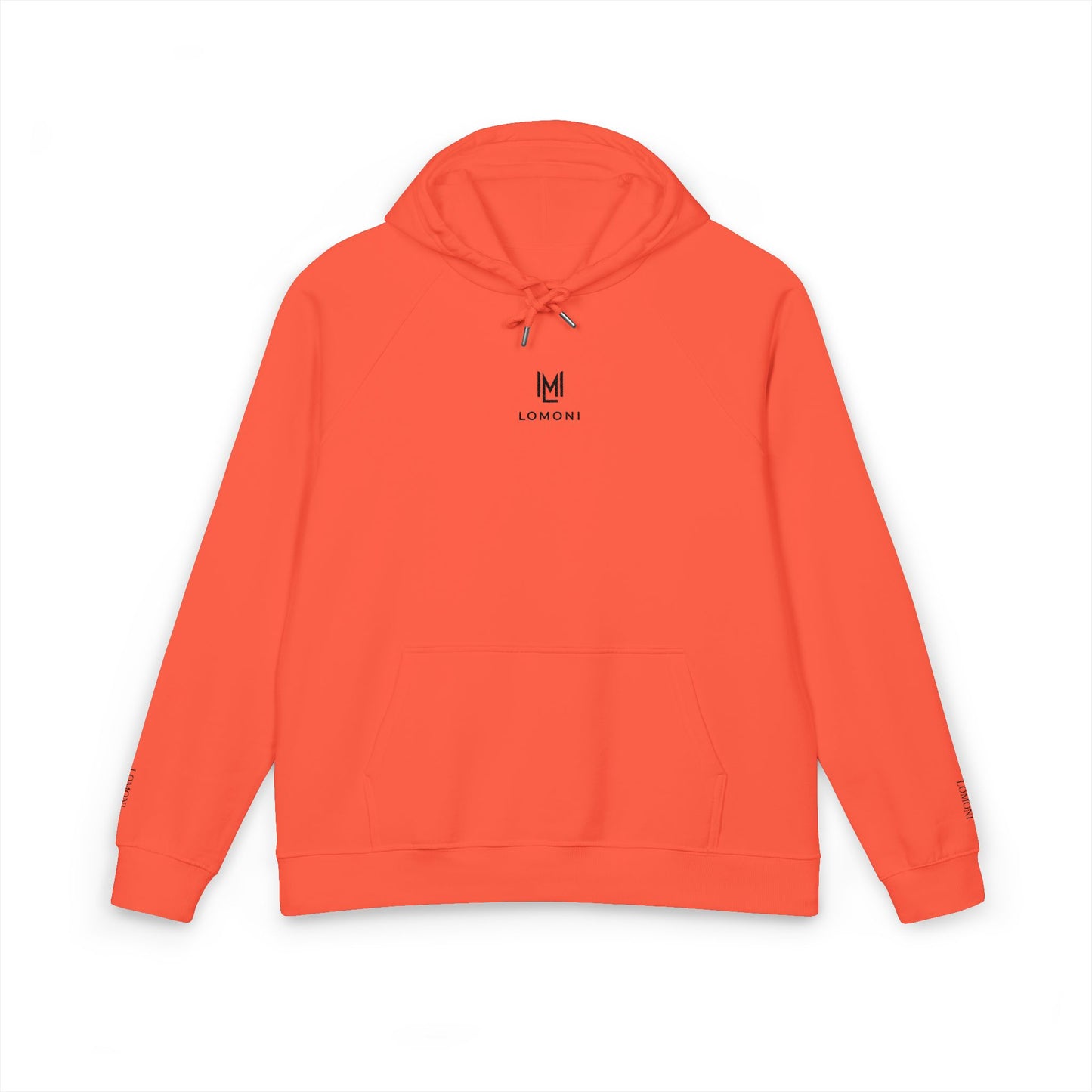 Minimalist Embroidered Eco Hoodie – Small Chest Logo