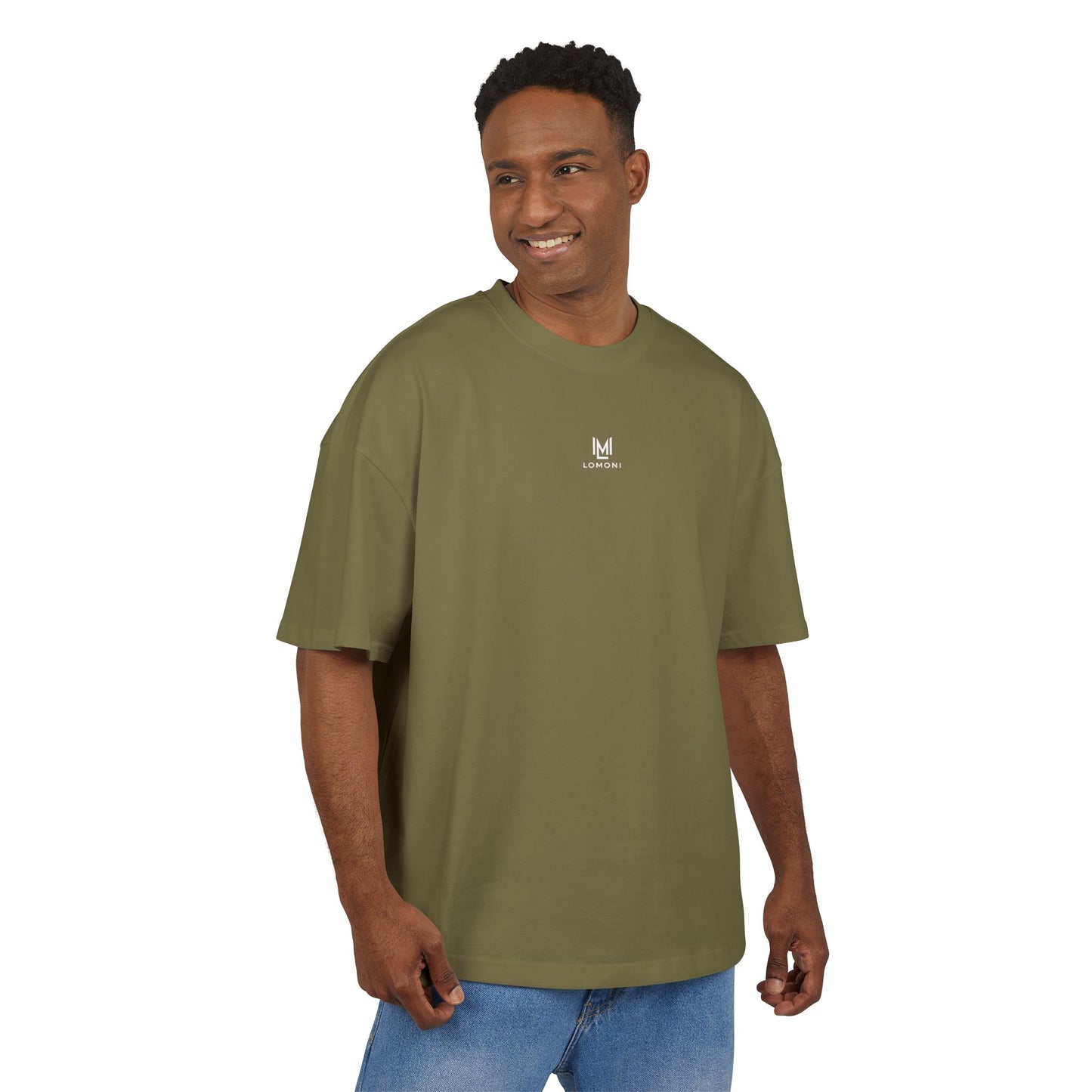 LOMONI "Pure of Heart" Ultra-Heavy 300GSM Boxy Oversized Tee