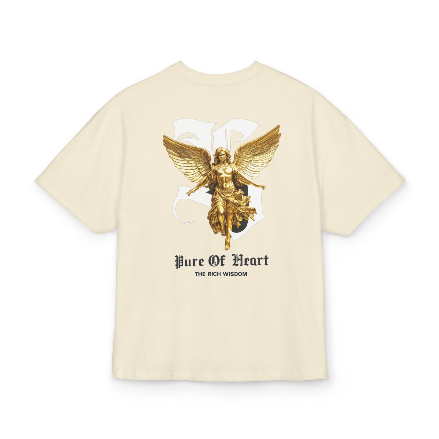 LOMONI "Pure of Heart" Ultra-Heavy 300GSM Boxy Oversized Tee