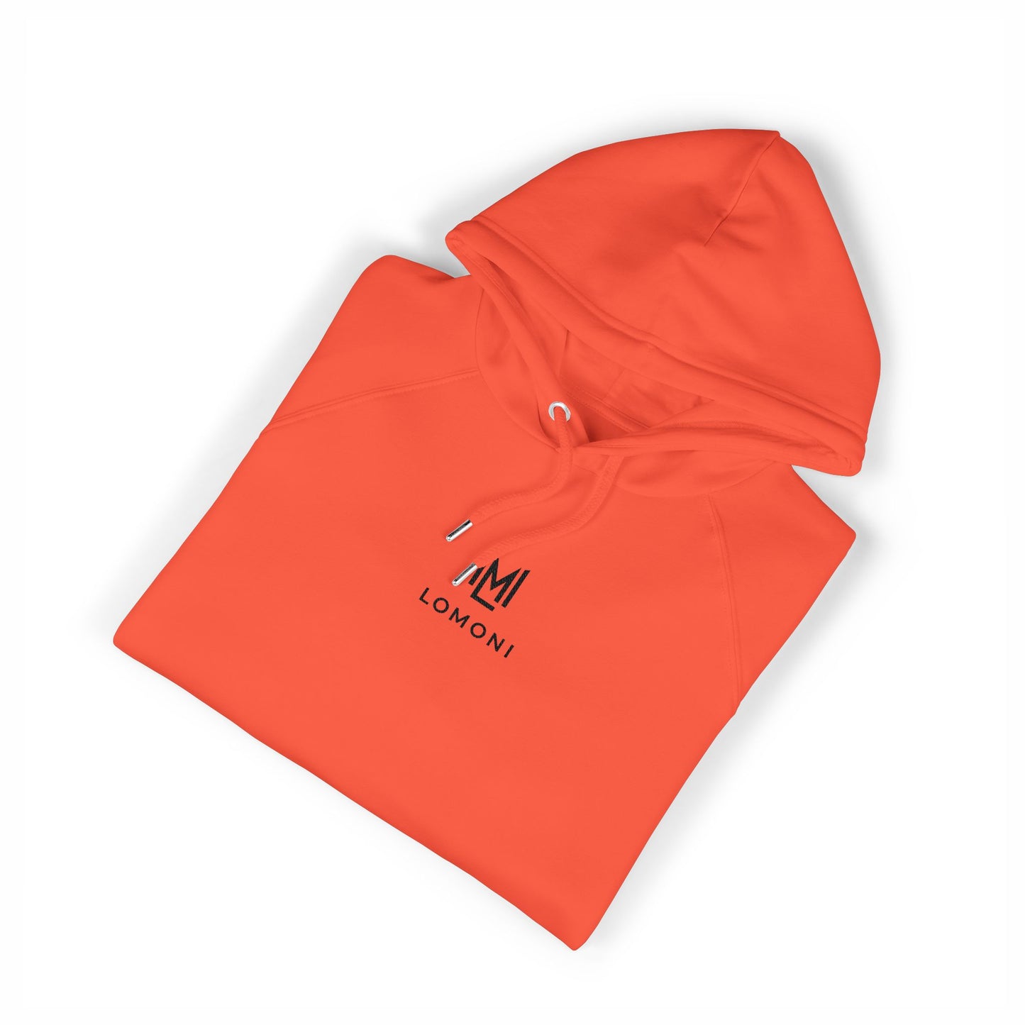Minimalist Embroidered Eco Hoodie – Small Chest Logo