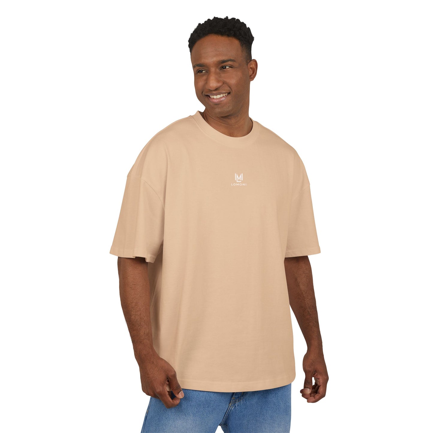 LOMONI "Pure of Heart" Ultra-Heavy 300GSM Boxy Oversized Tee