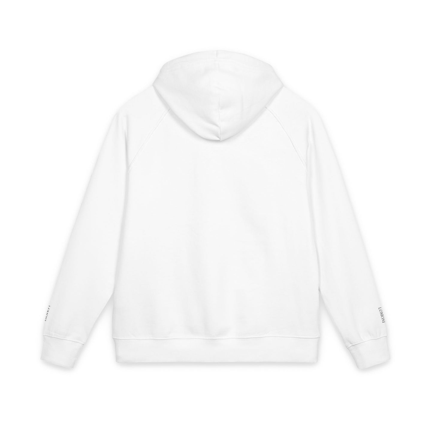 Minimalist Embroidered Eco Hoodie – Small Chest Logo