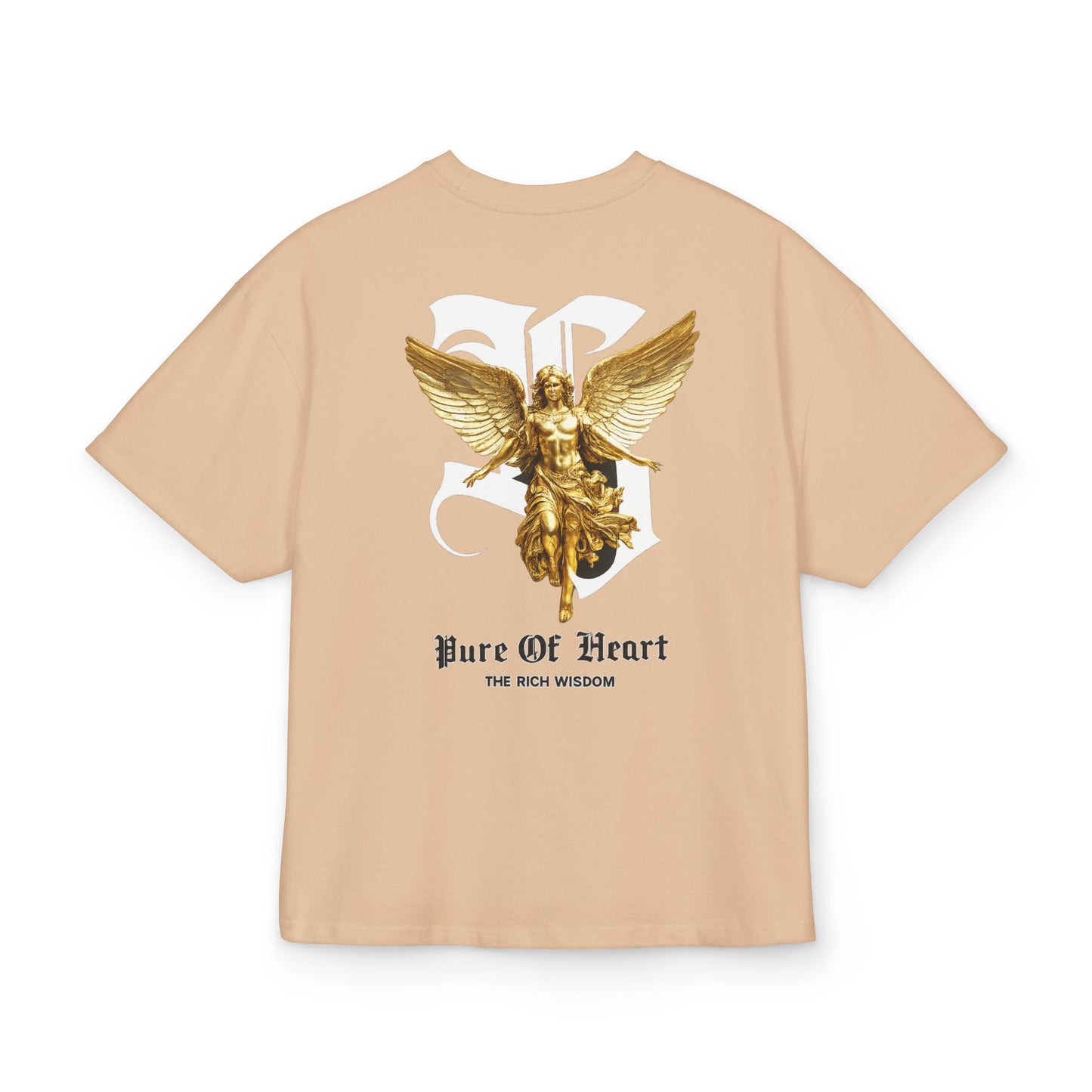 LOMONI "Pure of Heart" Ultra-Heavy 300GSM Boxy Oversized Tee