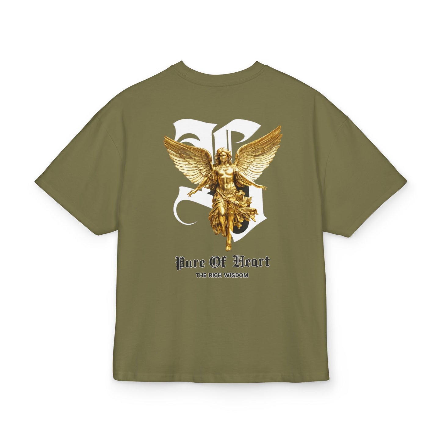 LOMONI "Pure of Heart" Ultra-Heavy 300GSM Boxy Oversized Tee