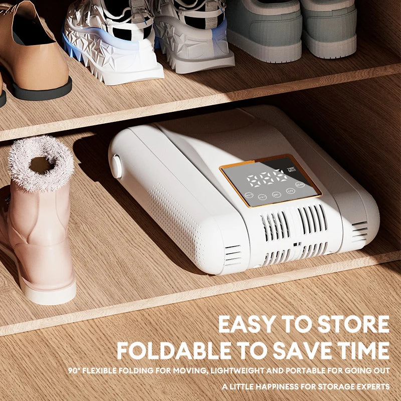 220V Shoe dryer Electric drying Dual V Bracker Foot Boot dryer Fast Smart Display Shoes Dry Constant Temperature Boot dryer EU