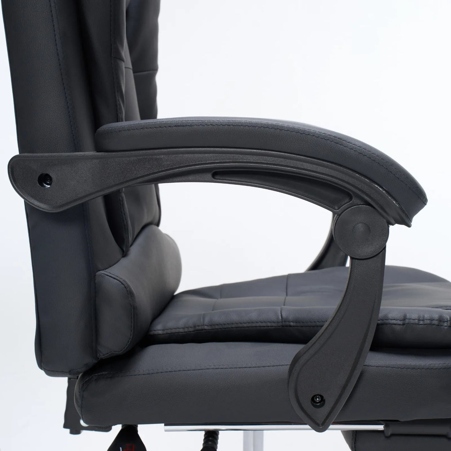 RMF Professional Reclining Office Ergonomic Chair, Chair desk Comfortable and Relaxing Seat with Footrest-Relax Chair with Swivel Wheels Adjustable Height
