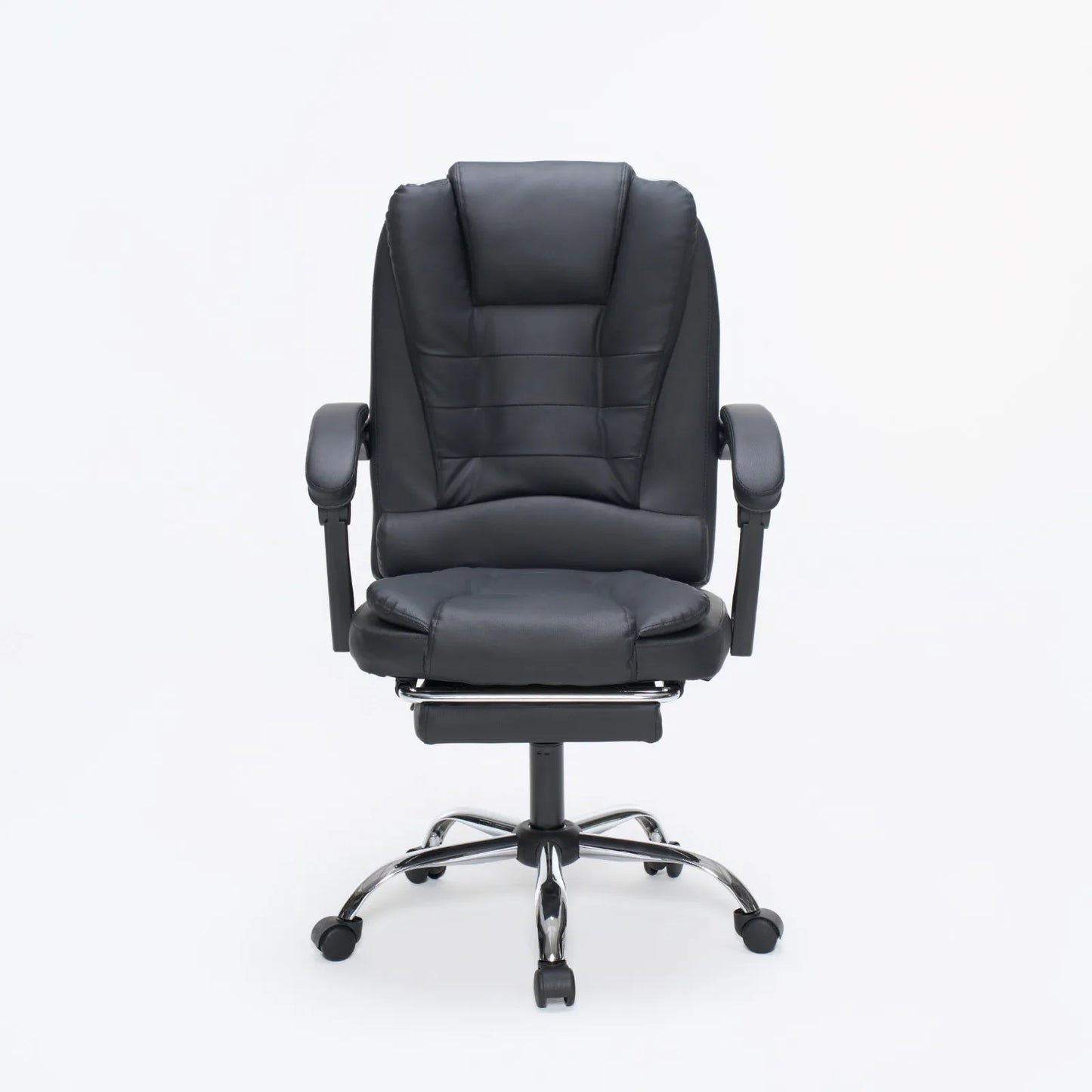 RMF Professional Reclining Office Ergonomic Chair, Chair desk Comfortable and Relaxing Seat with Footrest-Relax Chair with Swivel Wheels Adjustable Height