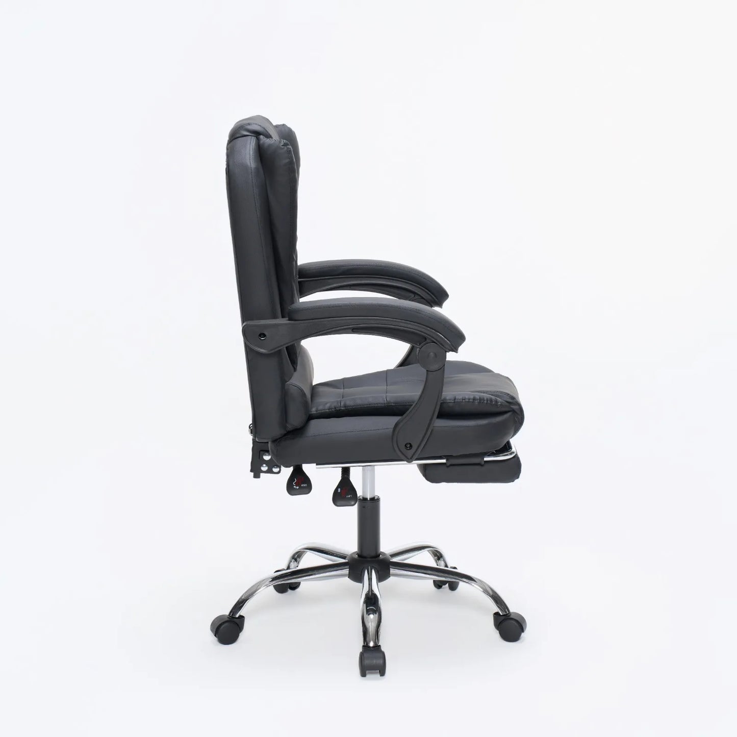 RMF Professional Reclining Office Ergonomic Chair, Chair desk Comfortable and Relaxing Seat with Footrest-Relax Chair with Swivel Wheels Adjustable Height