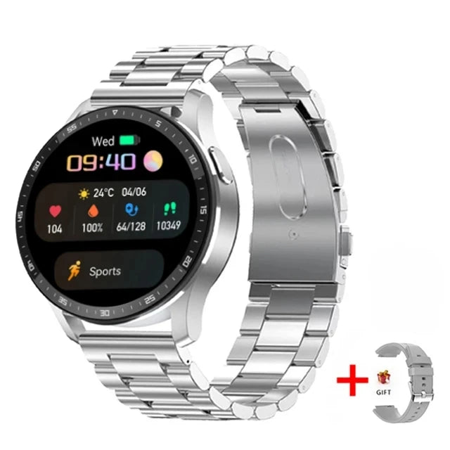 GEJIAN X10 Headset Smart Watch TWS Two In One Wireless Bluetooth Dual Headset Call Health Blood Pressure Sport Music Smartwatch