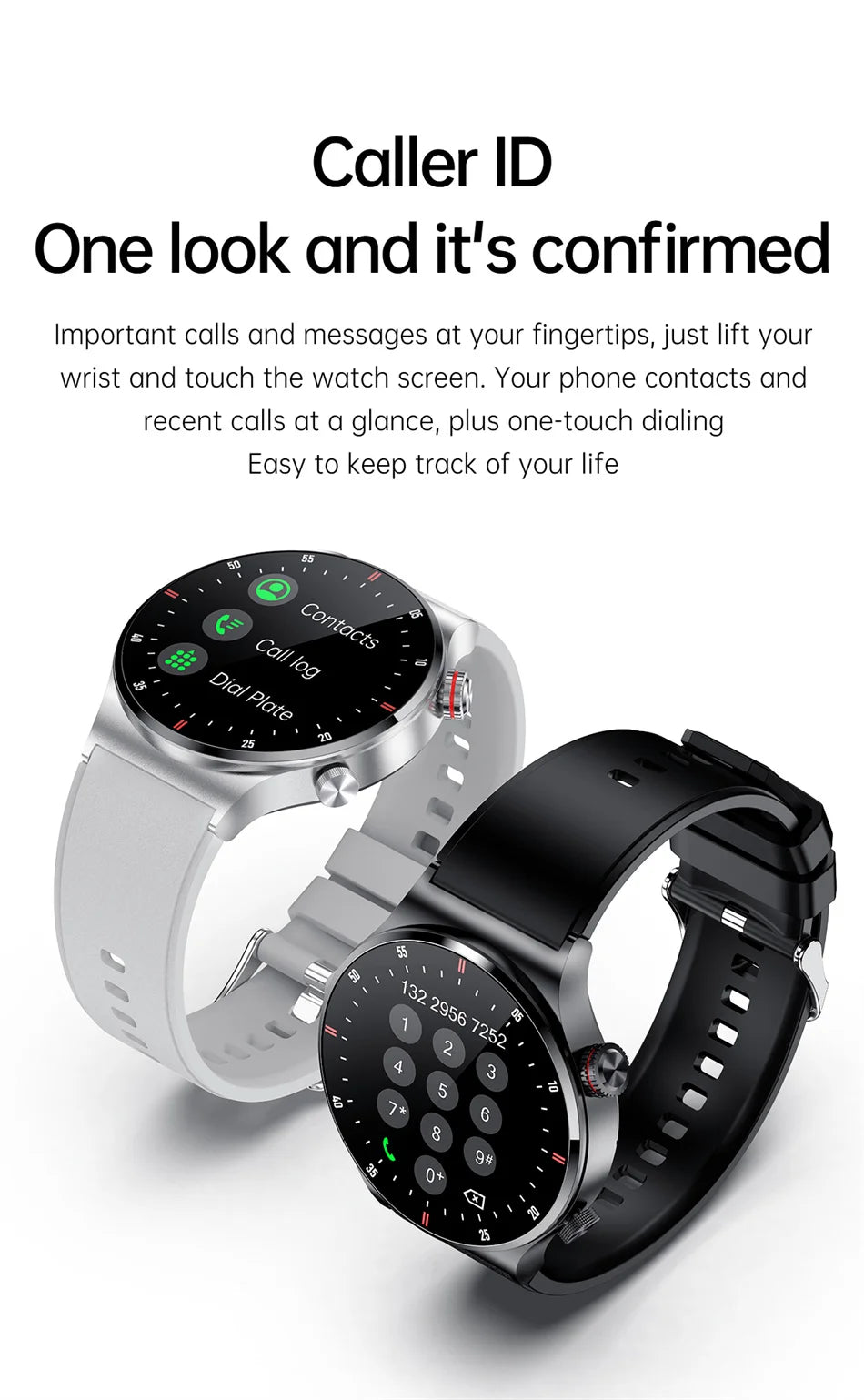 For Huawei GPS NFC ECG+PPG Smart Watch Men Bluetooth Call Fitness Tracker 100+ Sports Mode IP68 Waterproof Smartwatch Man 2025