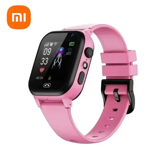 XIAOMI 2026 Kids GPS Smart Watch 5G Location SIM Card SOS Smart Watch Camera Waterproof Watch Gift For Android Child Gift