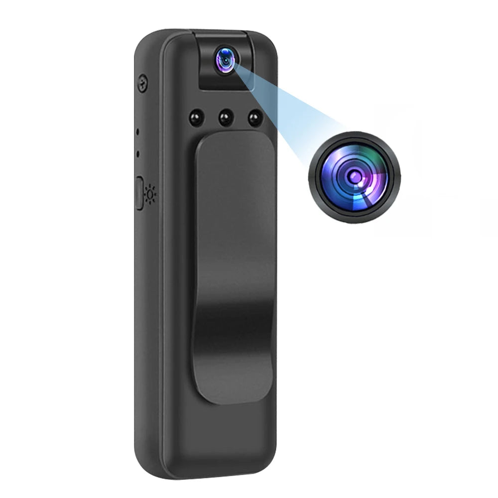 HD 1080P Mini Camera Portable Digital Video Recorder Worn Police Small Body Cam Infrared Night Vision Sports DV Camcorders