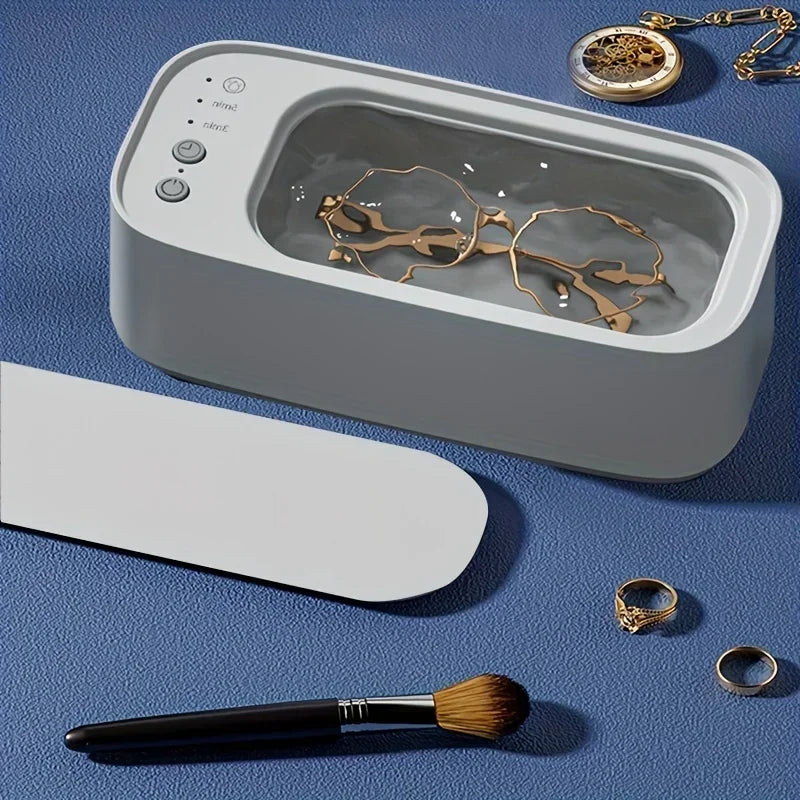 Xiaomi MIJIA 360° Ultrasonic Glasses Cleaning Machine 45KHZ Ultrasound Jewelry Cleaner Machine High Frequency Ultrasonic Cleaner