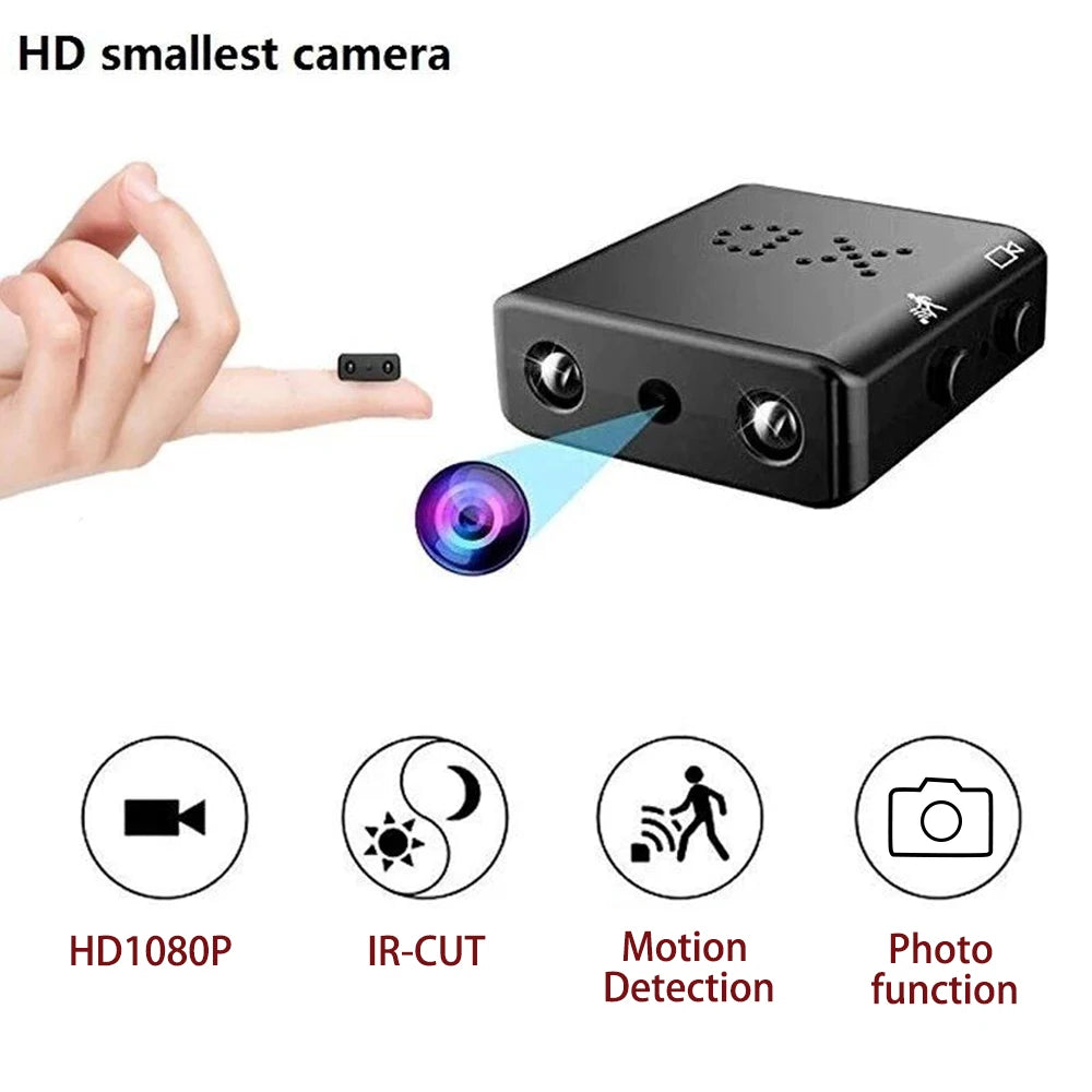 Full HD 1080P Mini Camera XD Infrared Night Vision Camera IR-CUT Motion Detection Security Camcorder Sport DV DVR Video Recorder