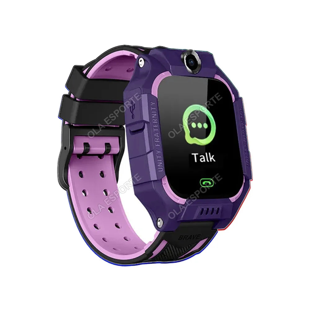 2026 New 2G Kids Smart Watch Sim Card Call HD Camera GPS Location SOS IP68 Waterproof LED Flashlight Smart Watch Boys Girls Ht23