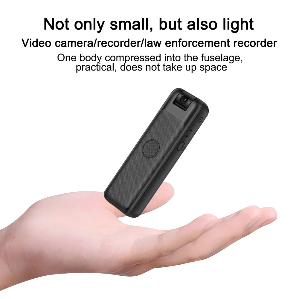 HD 1080P Mini Camera Portable Digital Video Recorder Worn Police Small Body Cam Infrared Night Vision Sports DV Camcorders