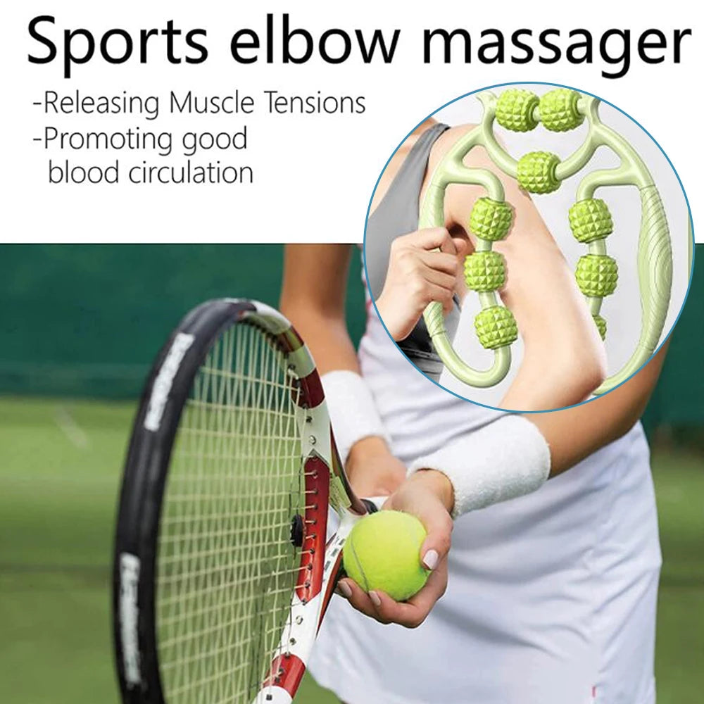 Massage Roller for Neck Thigh Calf and Leg, Personal Muscle Handheld Deep Tissue Trigger Point Foam Myofacial Tools Pro Recovery