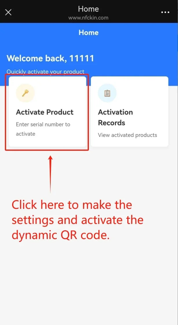 NFC215 Programmable QR Code for Google Review Card NFC Station Table 13.56Mhz Can Be Independently Set To Link Standing Card