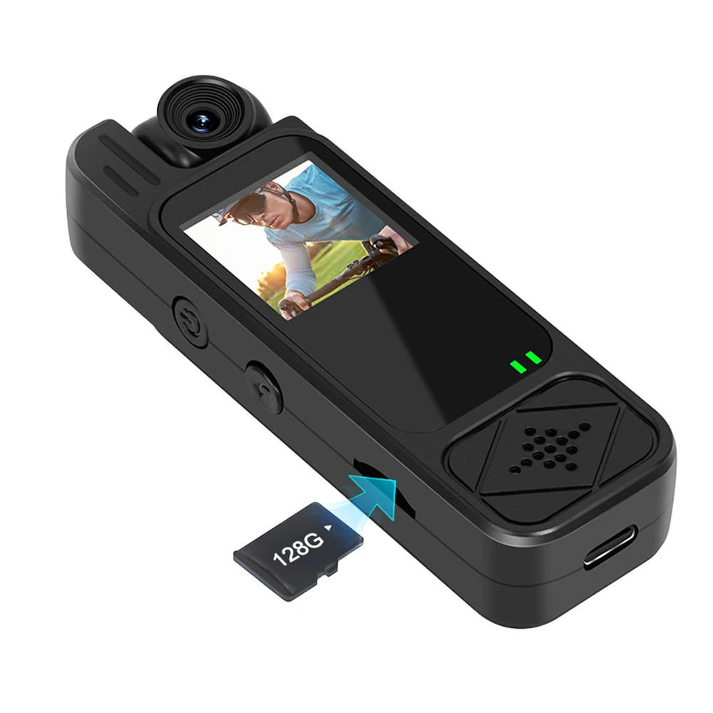 HD 1080P Mini Camera Portable Digital Video Recorder Worn Police Small Body Cam Infrared Night Vision Sports DV Camcorders