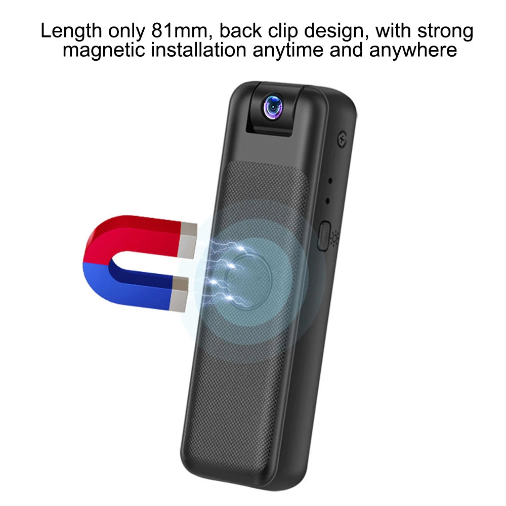 HD 1080P Mini Camera Portable Digital Video Recorder Worn Police Small Body Cam Infrared Night Vision Sports DV Camcorders
