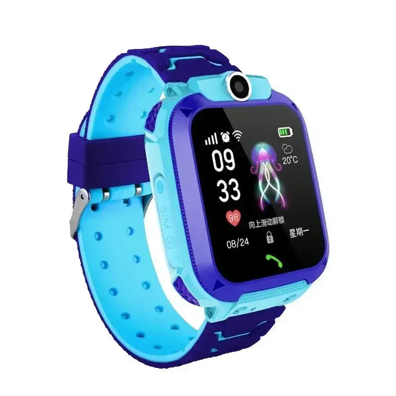 VIVO GPS Tracking Waterproof Watch Mini Smart Children's Watch 4G Sim Card Call Camera Watch Birthday Gift Electronic Clock