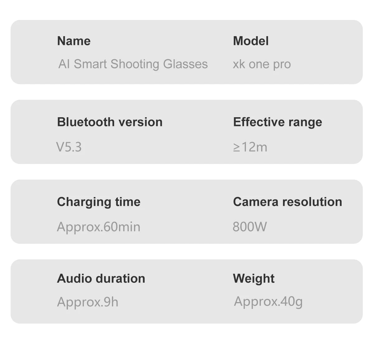 Lenovo Upgrade Smart AI Glasses 800W HD 8K Shooting Camera Photo Video Voice Call Translation Bluetooth AI Motorcycleg Renovator