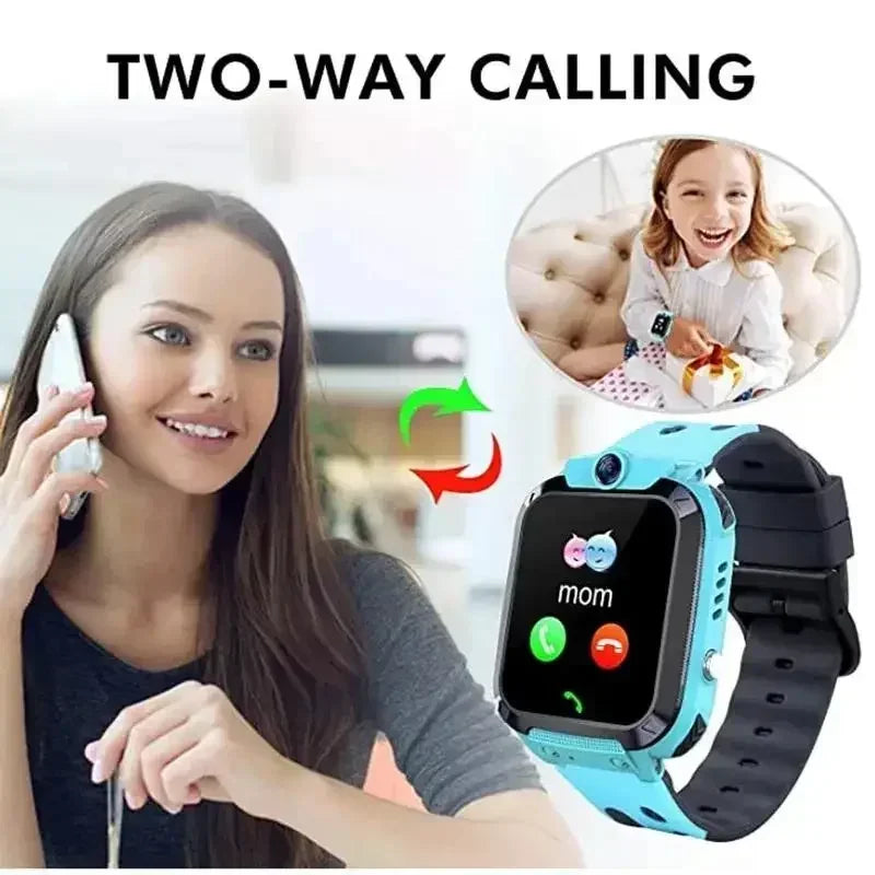 VIVO GPS Tracking Waterproof Watch Mini Smart Children's Watch 4G Sim Card Call Camera Watch Birthday Gift Electronic Clock