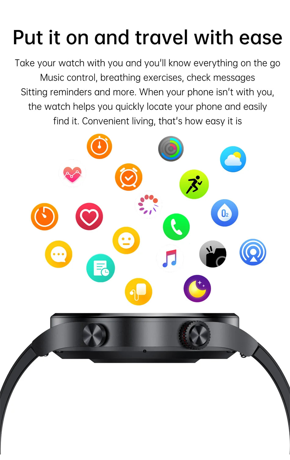 For Huawei GPS NFC ECG+PPG Smart Watch Men Bluetooth Call Fitness Tracker 100+ Sports Mode IP68 Waterproof Smartwatch Man 2025